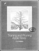 Training And Pruning Apple Trees