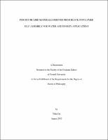 Cornell university thesis submission