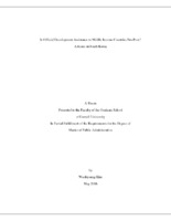 thesis title related to public administration